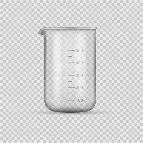 Laboratory Glassware Or Beaker Isolated On Transparent Background