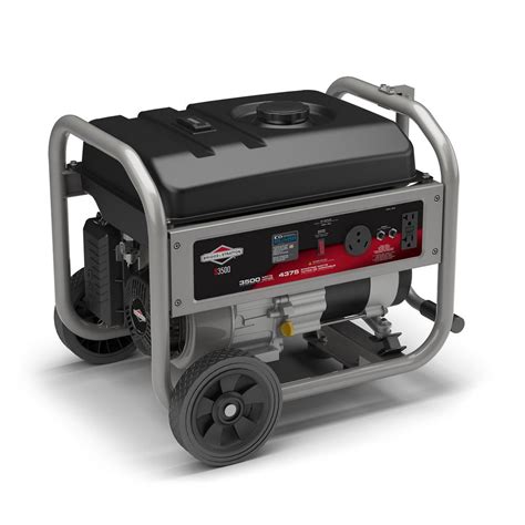 Briggs And Stratton 3500 Watt Gasoline Powered Recoil Start Portable Generator With Ohv Engine 50