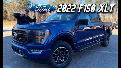 2022 Ford F150 Xlt First Look Walkaround Cold Startup And Interior Youtube