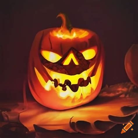 Halloween Themed Image On Craiyon