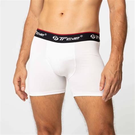 Cueca Boxer Dryfit Branca Trave Underwear Cuecas Modernas E