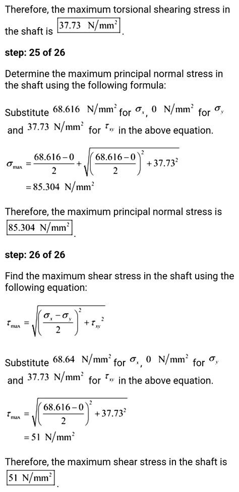 Solved Pls Explain A Torque T 100 N M Is Applied To The Shaft EFG