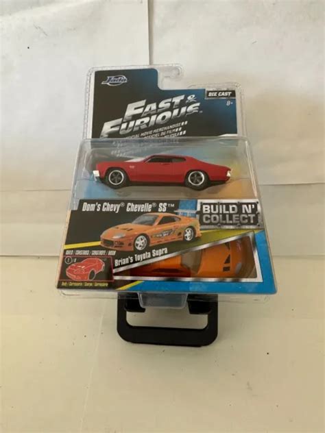 JADA FAST Furious Dom S Chevy Chevelle SS Brian S Toyota Supra P56