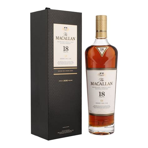 Whisky The Macallan 18 Años 700 Ml Sherry Oak Cask Bodegas Alianza