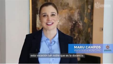 Felicita Maru Campos A Los Maestros En Su D A Agradece Su Trabajo Y