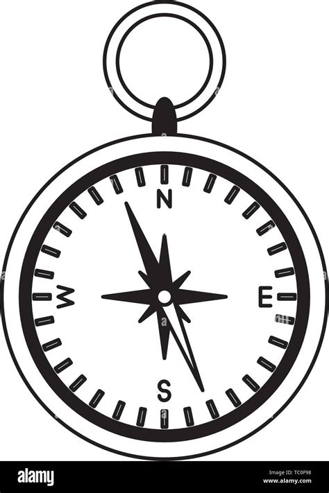 Compass Travel Location Stock Vector Image And Art Alamy