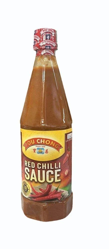 Pou Chong Red Chilli Sauce Packaging Type Bottle Packaging Size 700g At Rs 60 Bottle In New