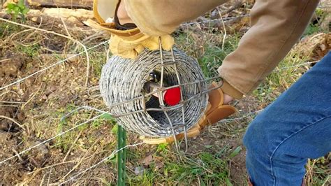 The Best Tool To Install Barb Wire On A Ranch Or Farm Youtube