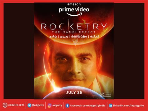 Amazon Prime Video Reports Premiere Of Rocketry The Nambi Effect