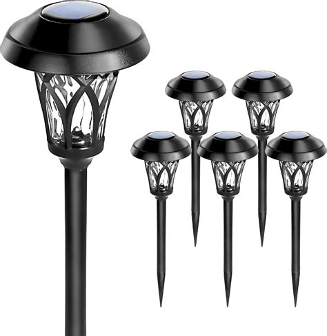 Buy GIGALUMI Solar Pathway Lights Outdoor 6 Pack Solar Garden Lights