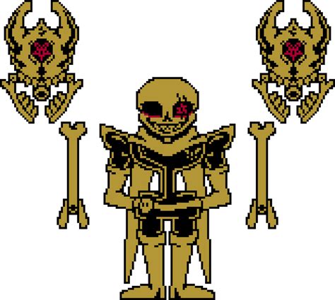 [Fellswap Gold] sans by Yuttari3 on DeviantArt