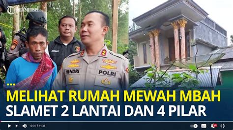 Melihat Rumah Mewah Mbah Slamet Lantai Dan Pilar Miliki Ruangan