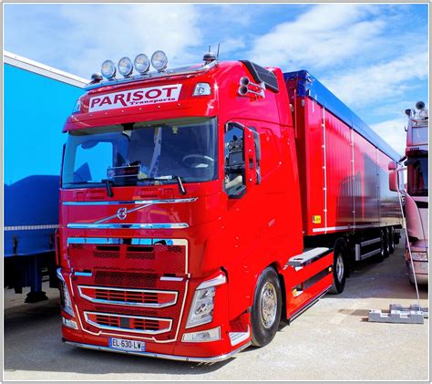 Volvo Fh Globetrotter Parisot Transports Bologne F Flickr