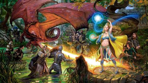 Free download Wallpaper girl elf dragon magic everquest desktop ...