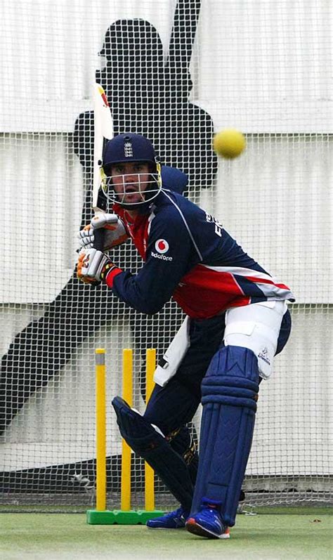 Kevin Pietersen Gets Himself Into Rhythm During A Net Session