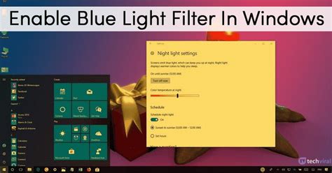 Blue Light Filter Windows 11