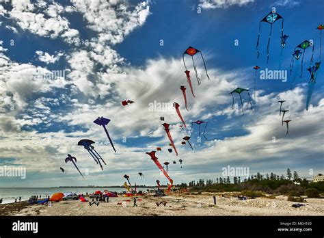 2018 Adelaide International Kite Festival At The Semaphore Beach Sauth