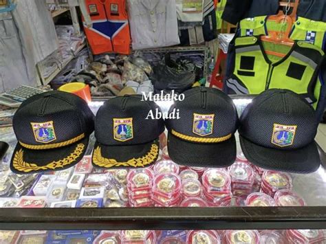 Topi Full Jaring Dki Jaya Raya Hitam Lazada Indonesia