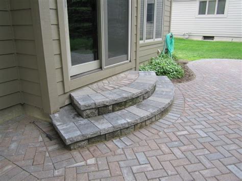 Installing Paver Patio Steps Patio Ideas