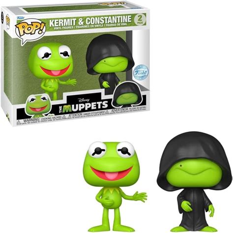 Amazon Funko Pop Vinyl Disney S The Muppets Kermit Constantine Pack Hot Topic