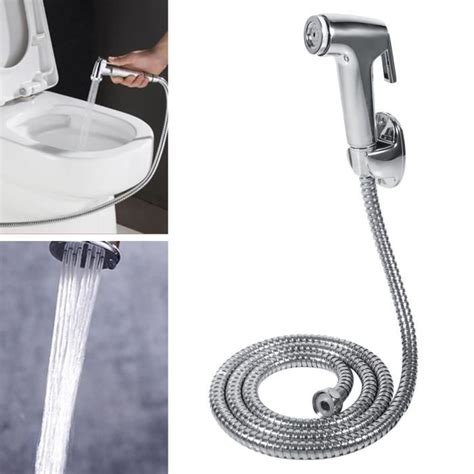 Duo Kit Bidet Wc Avec Douchette Pulverisateur Bidet A Main Pomme De