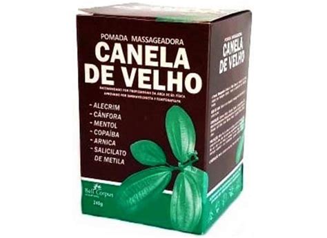 Kit Pomada Massageadora Canela De Velho Pote G Arnica C Nfora