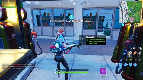 Fortnite Puce 63 Décryptage Chercher quelque part entre Lucky