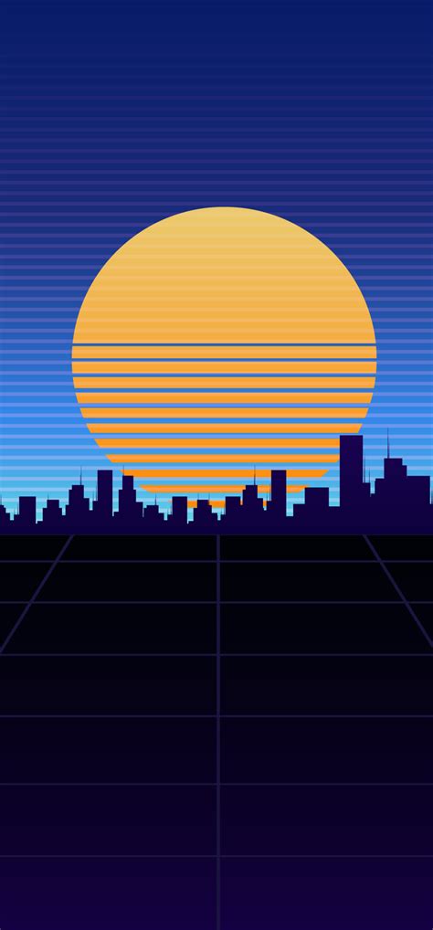 1242x2668 City View Synthwave 4k Iphone XS MAX ,HD 4k Wallpapers,Images ...