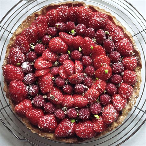 Tarte Aux Fraises Et Framboises