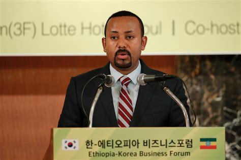 Ethiopian Prime Minister Abiy Ahmed Awarded 2019 Nobel Peace Prize