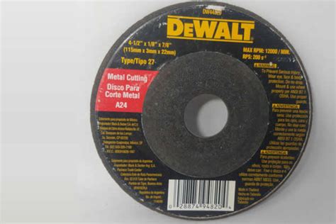 DISCO DEWALT PULIR METAL 4 1 2 FerroMetalicas Superior