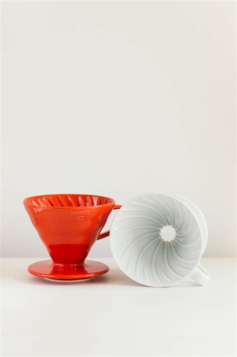 Воронка пуровер Hario V60 02 Ceramic white – Brew Shop