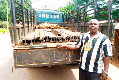 Three Suspected Railtrack Vandals Arrested In Enugu Photos