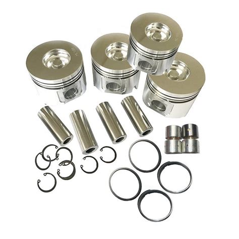 Piston Kit With Ring For Isuzu Jg Jg T Engine Hyster Forklift