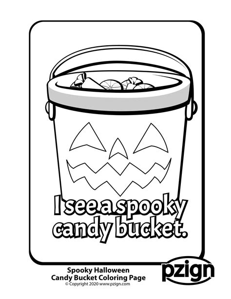 Peek A Boo Spooky Halloween Coloring Pages Pzign