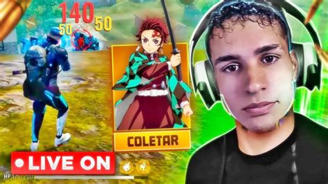 Free Fire Ao Vivo Jogando Inscritos Dilsin Ao Vivo