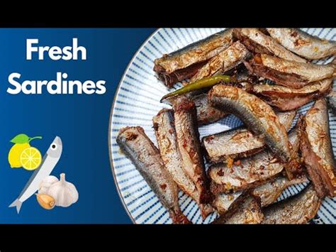 How To Cook Fresh Sardines Oven Garlic Sardines Fresh Sardines