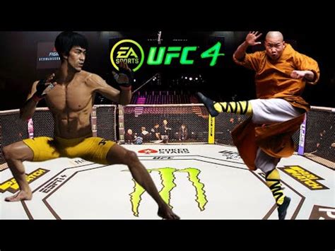 PS5 Bruce Lee Vs Shaolin Monk EA Sports UFC 4 YouTube