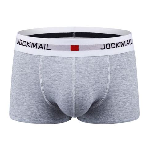 Boxer shorty en Coton pour Homme Gay JM GRAY B Blanc Blanc Cdiscount Prêt à Porter