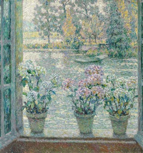 The Hydrangeas 1918 Henri Le Sidaner Wf11935 Postimpresjonizm