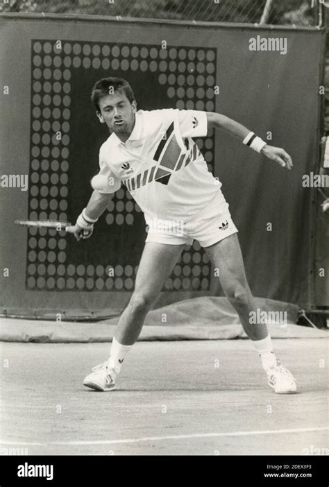 Swedish Tennis Player Mikael Pernfors S Stock Photo Alamy