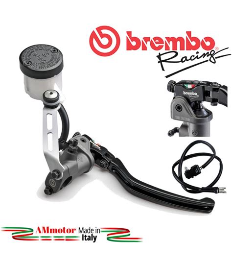 Pompa Brembo Radiale Rcs 19 Freno Kit Serbatoio Olio Racing Moto