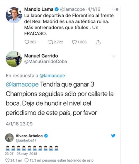 Duelo De Zascas Entre Manolo Lama Y Arbeloa Burgosconecta