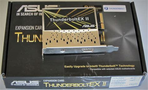 Asus Thunderboltex Expansion Card Foot Thunderbolt Reverb