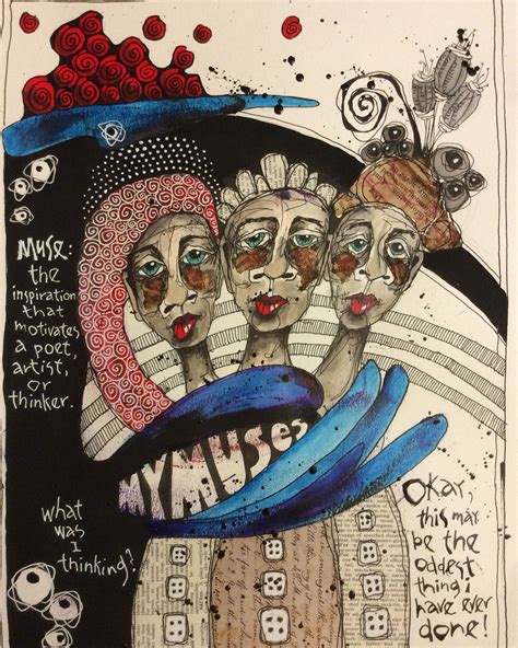 Deb Weiers My Muses In 2024 Moleskine Art Art Journal Inspiration