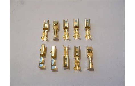 10 Of 3mm Female Spade Crimp Connector Buy Online From Christchurch New Zealand Crimp