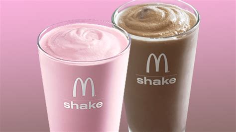 McDonald S Brought Back Their Strawberry And Chocolate Shake