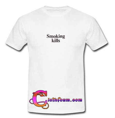 Smoking Kills T Shirt