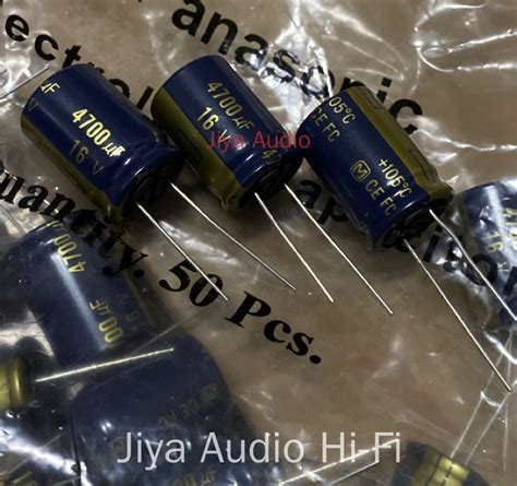 Capacitor De Udio Eletrol Tico De Alta Frequ Ncia X M Uf V Fc