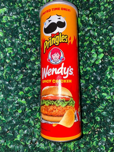 Raros Pringles De Pollo Picante De Wendy S Etsy